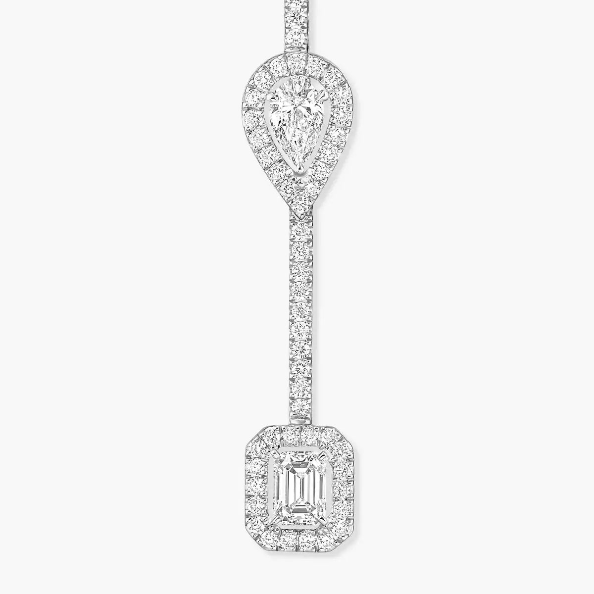 [Am Jewelry]Diamond Drop Earrings My Twin