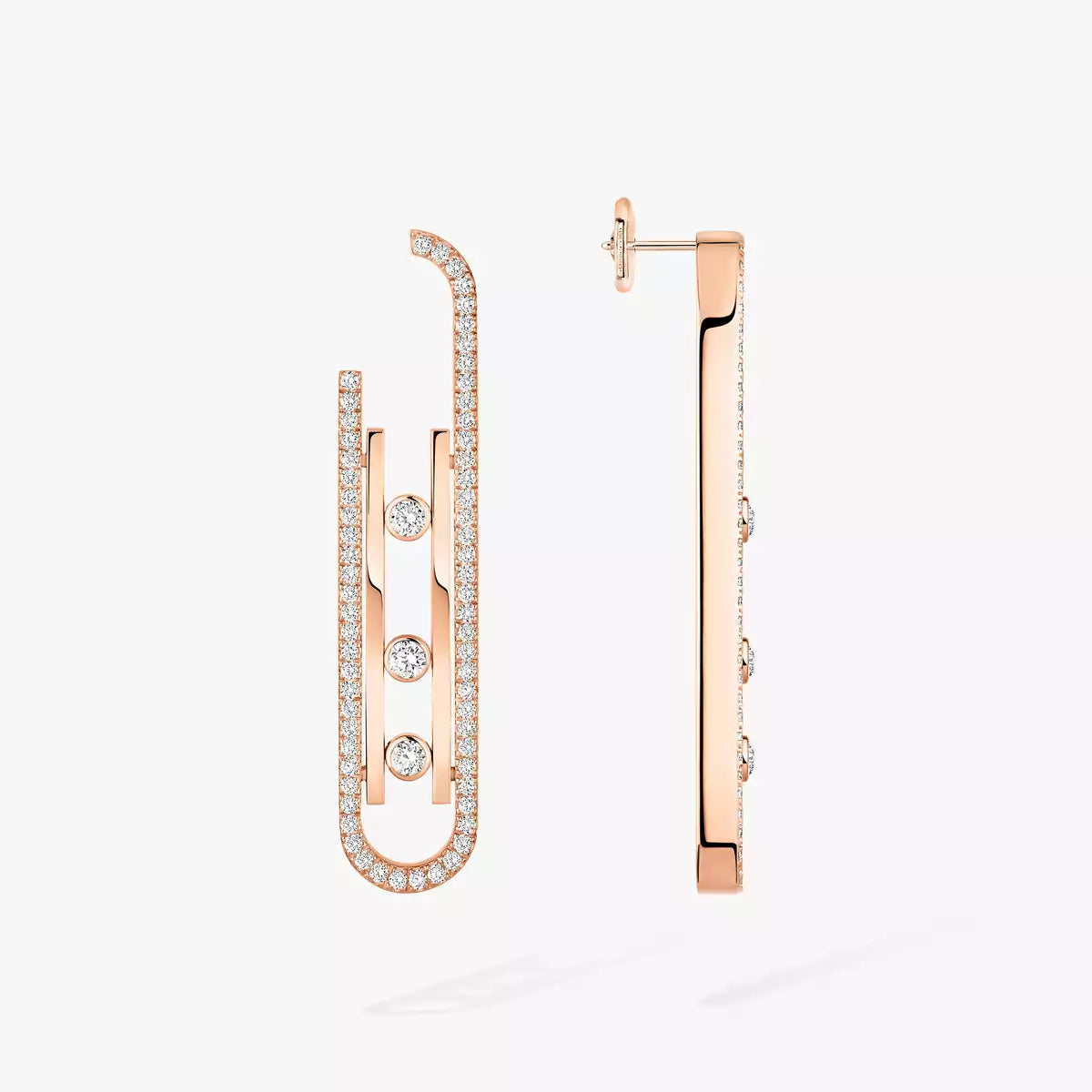 [Am Jewelry]Diamond Pendant Earrings Move 10Th