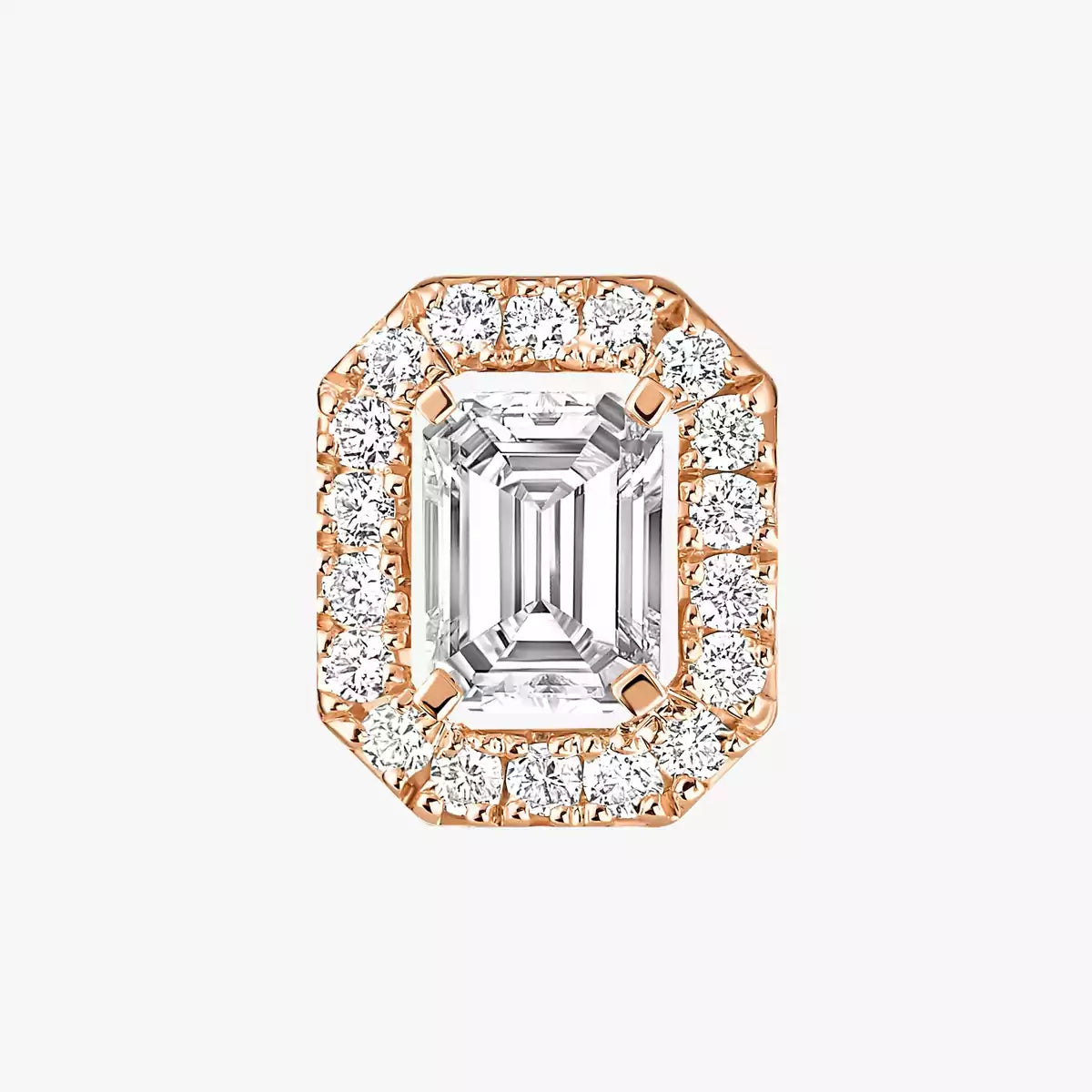 [Am Jewelry]Diamond Earrings 0,10ct My Twin 1+2