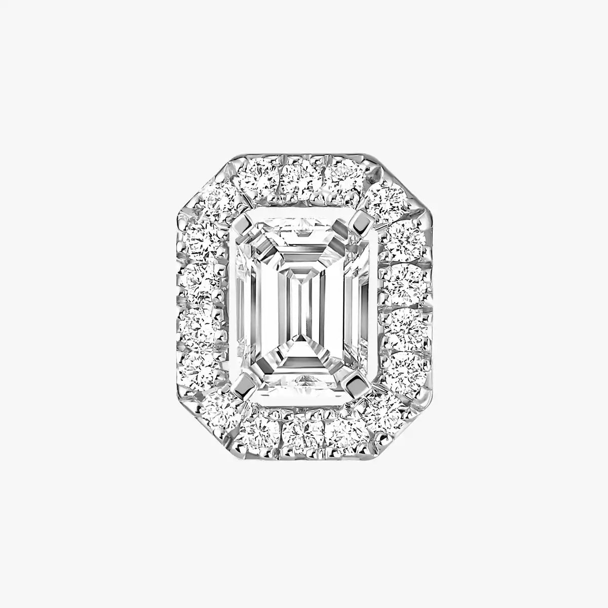 [Am Jewelry]Diamond Earrings 0,10ct My Twin 1+2