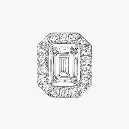 [Am Jewelry]Diamond Earrings 0,10ct My Twin 1+2
