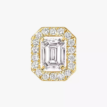 [Am Jewelry]Diamond Earrings 0,10ct My Twin 1+2