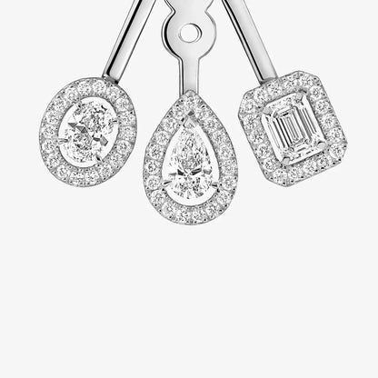 [Am Jewelry] My Twin Trio  Diamond Earrings