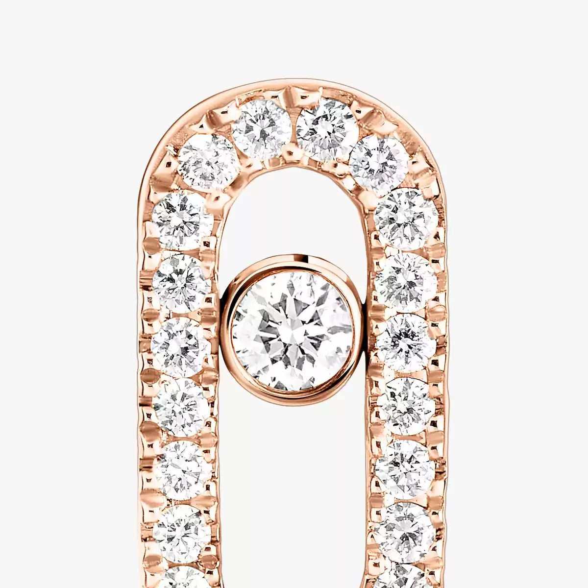[Am Jewelry]Move Uno Diamond Earrings