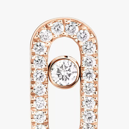 [Am Jewelry]Move Uno Diamond Earrings