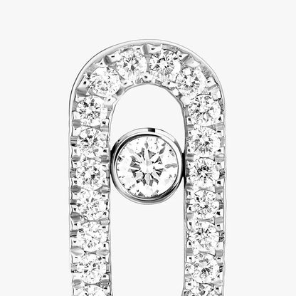 [Am Jewelry]Move Uno Diamond Earrings