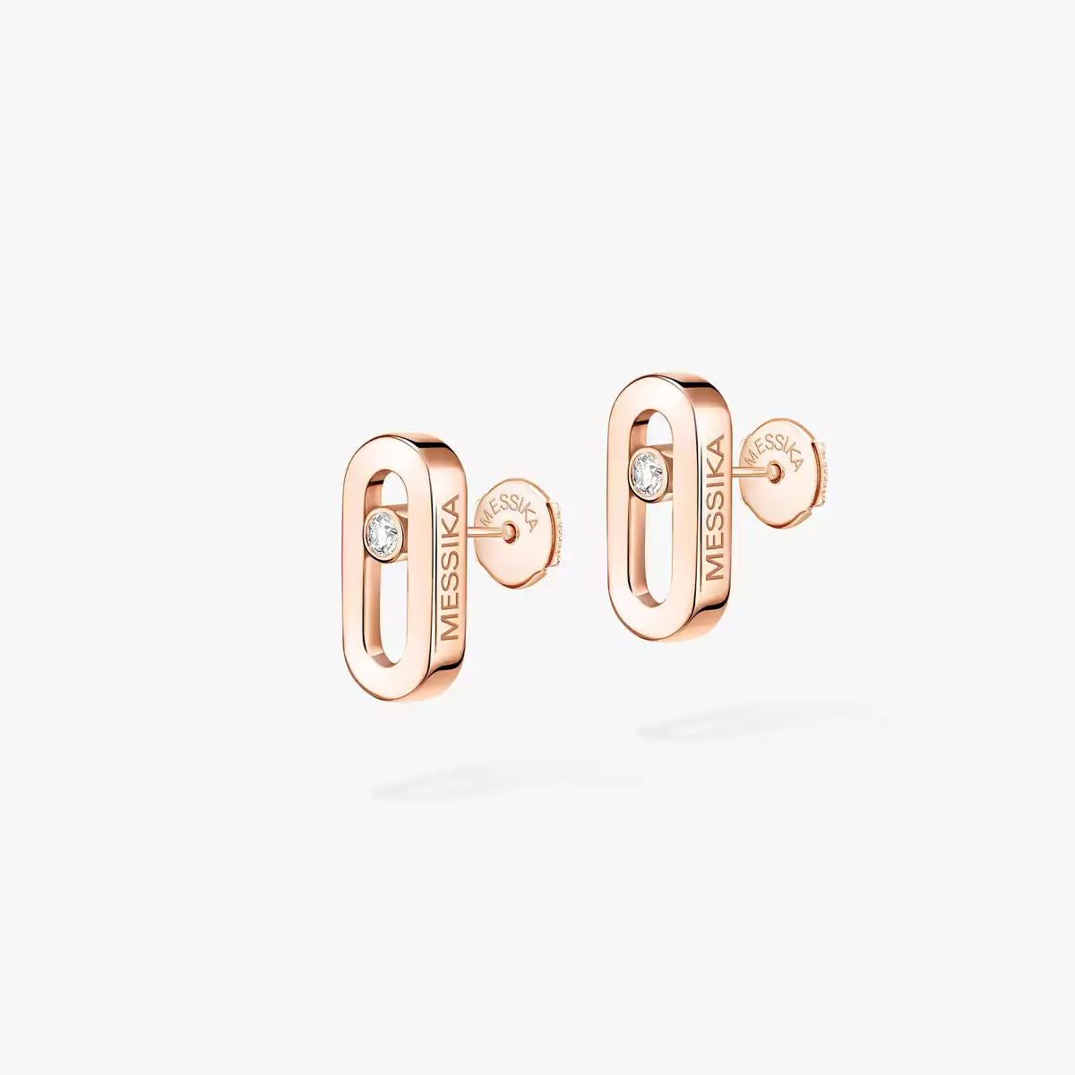 [Am Jewelry]Move Uno Diamond Stud Earrings