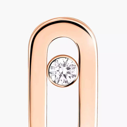 [Am Jewelry]Move Uno Diamond Stud Earrings