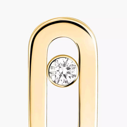 [Am Jewelry]Move Uno Diamond Stud Earrings