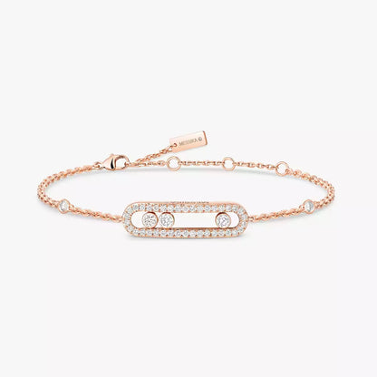 [Am Jewelry]Pavé Baby Move Diamond Bracelet