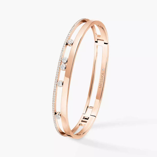 [Am Jewelry]Move Romane Diamond Bangle Bracelet