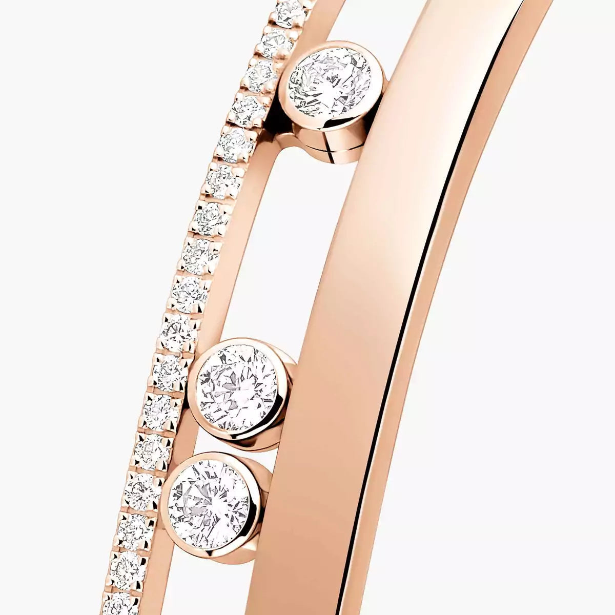[Am Jewelry]Move Romane Diamond Bangle Bracelet