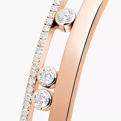 [Am Jewelry]Move Romane Diamond Bangle Bracelet