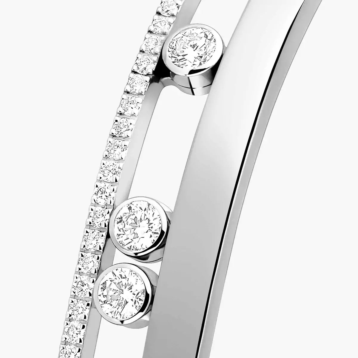 [Am Jewelry]Move Romane Diamond Bangle Bracelet
