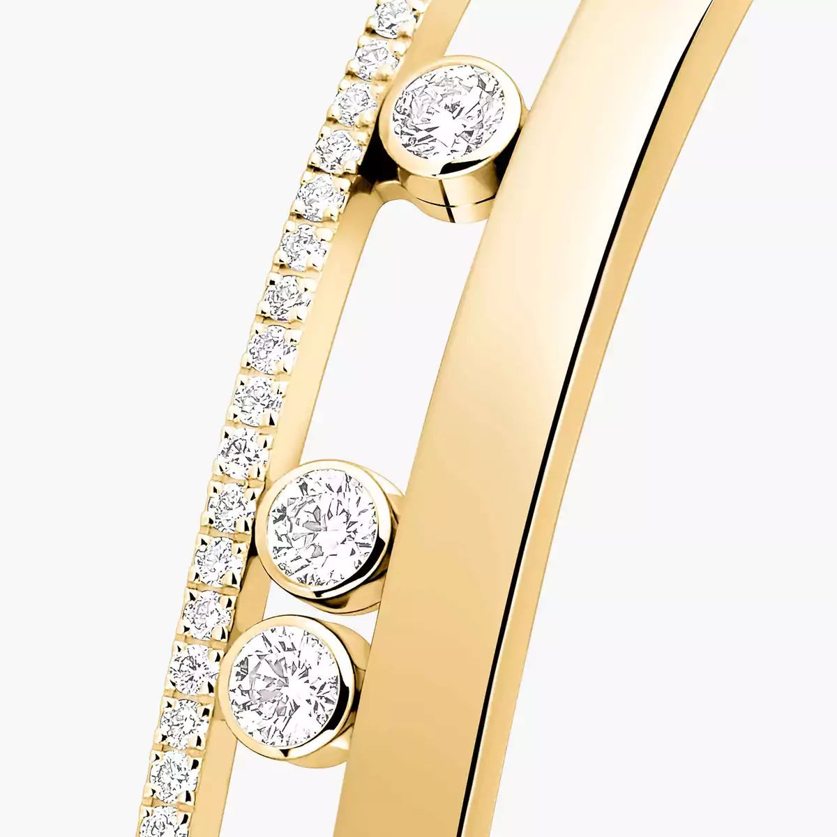 [Am Jewelry]Move Romane Diamond Bangle Bracelet
