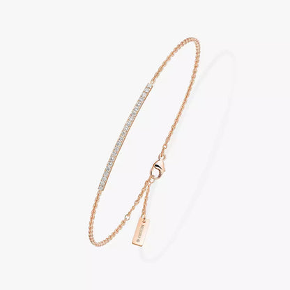 [Am Jewelry]Diamond Thin Bangle 0.15ct My Twin Toi & Moi