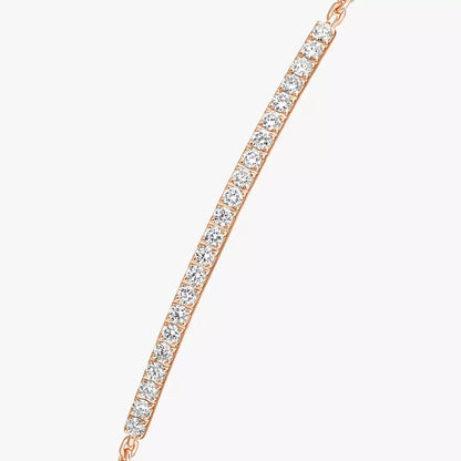 [Am Jewelry]Diamond Thin Bangle 0.15ct My Twin Toi & Moi
