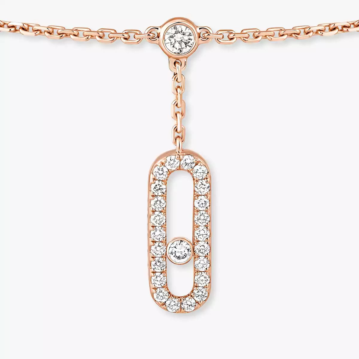 [Am Jewelry] Move Uno pavé ankle bracelet