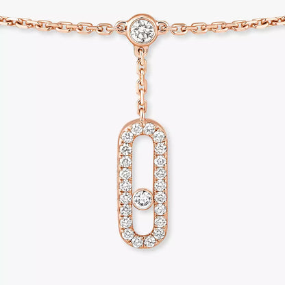 [Am Jewelry] Move Uno pavé ankle bracelet