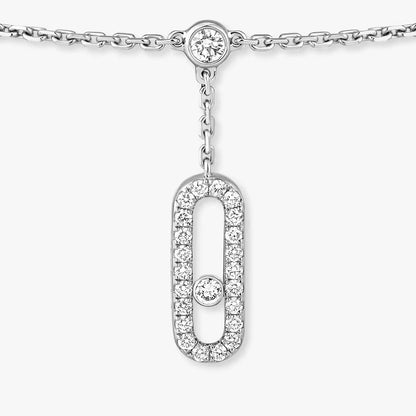 [Am Jewelry] Move Uno pavé ankle bracelet