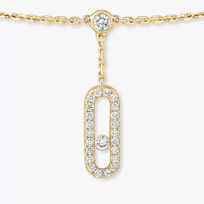 [Am Jewelry] Move Uno pavé ankle bracelet