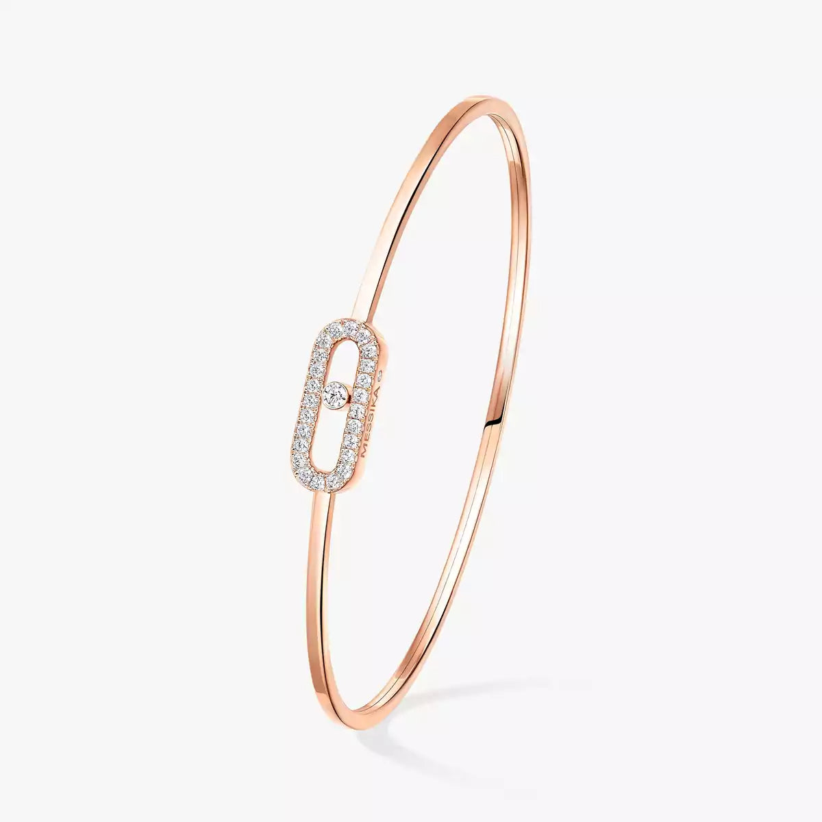 [Am Jewelry]Move Uno pavé flex bangle medium