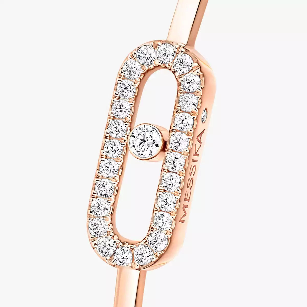 [Am Jewelry]Move Uno pavé flex bangle medium