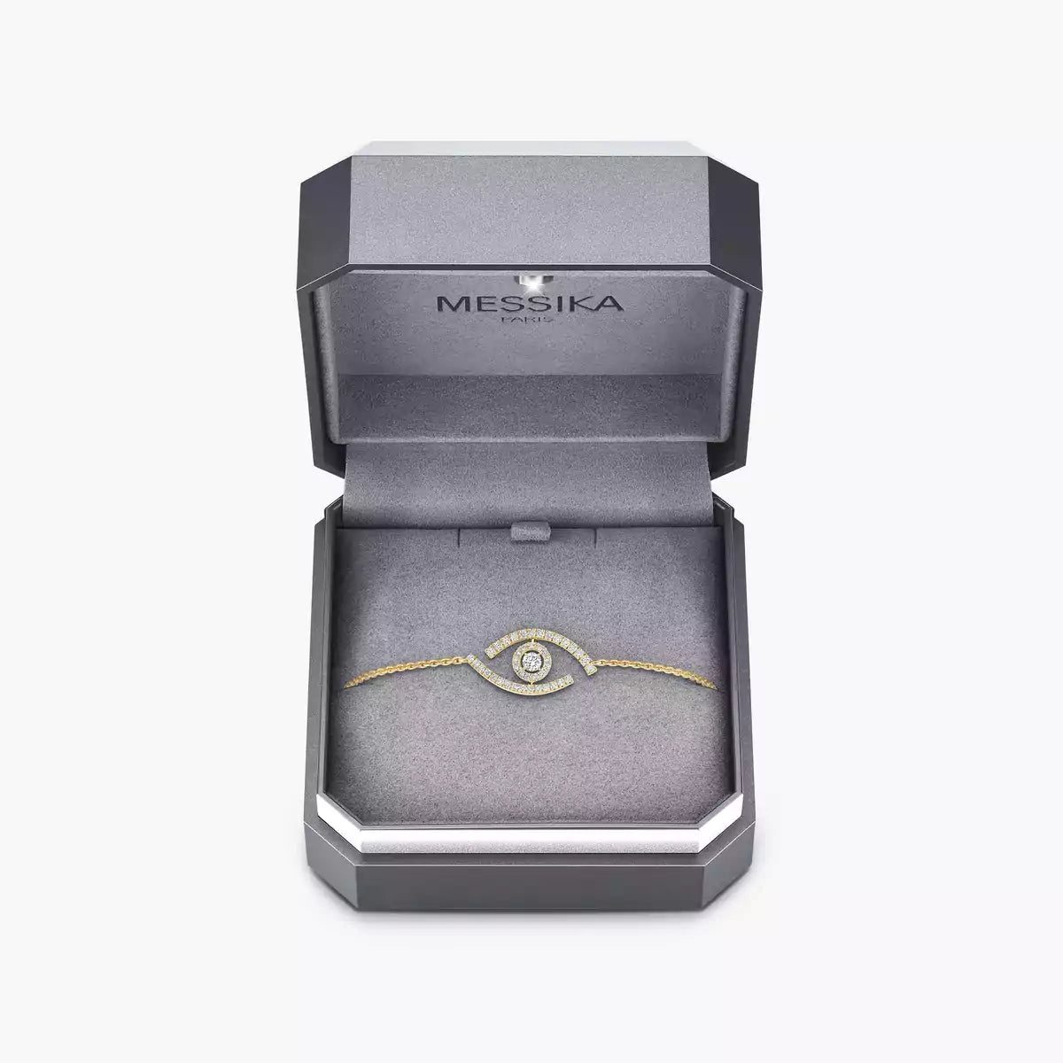 [Am Jewelry]Lucky Eye Pave-Set Diamond Bracelet