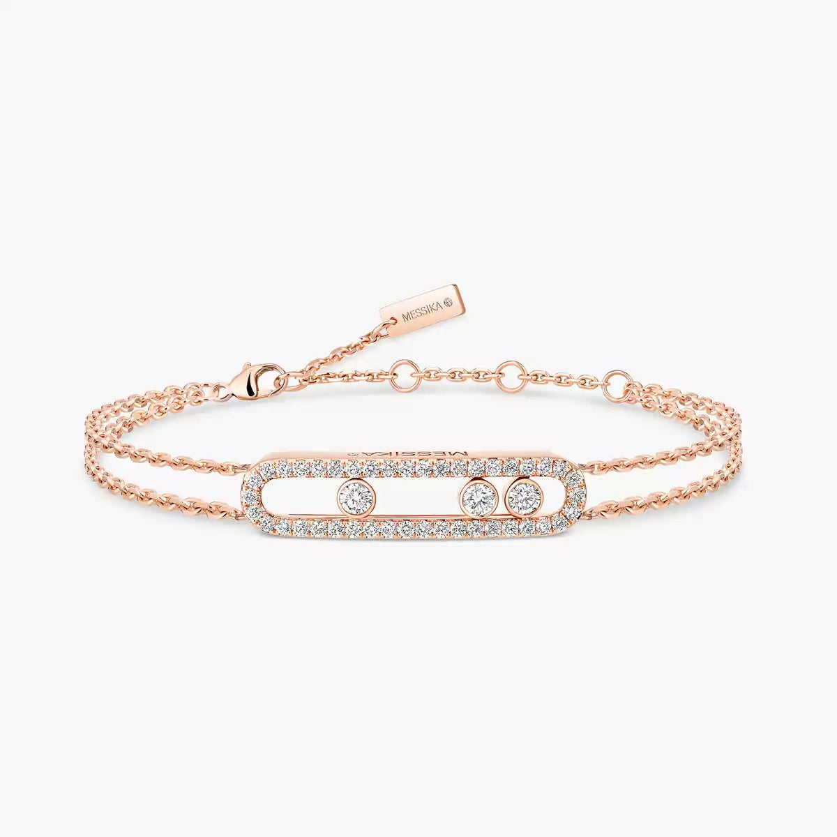 [Am Jewelry] Move Classique pavé bracelet