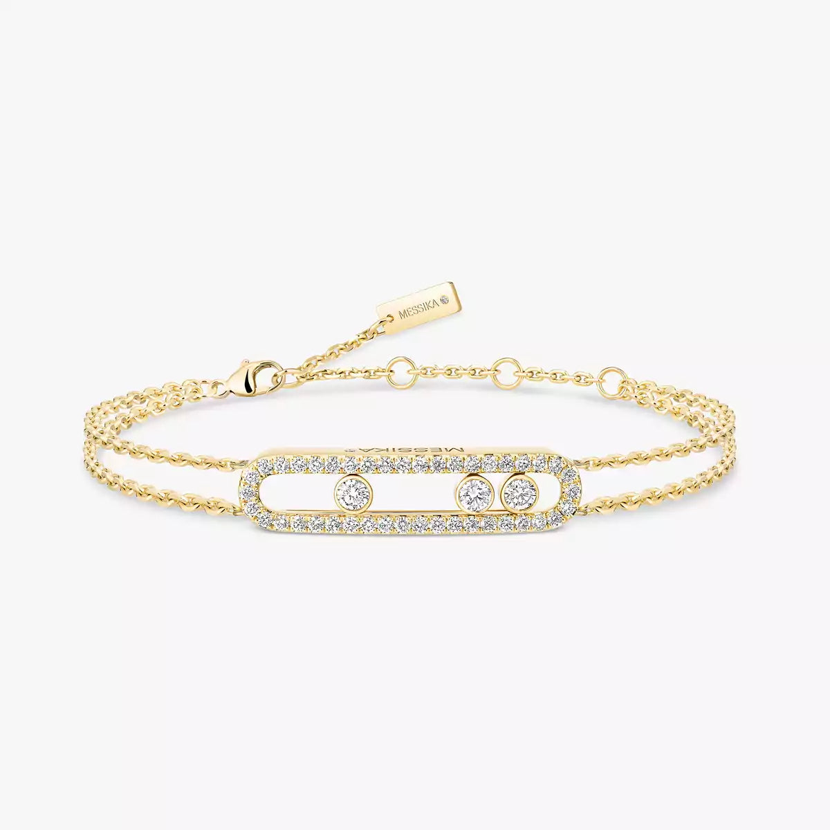 [Am Jewelry] Move Classique pavé bracelet