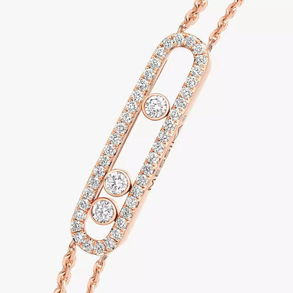 [Am Jewelry] Move Classique pavé bracelet