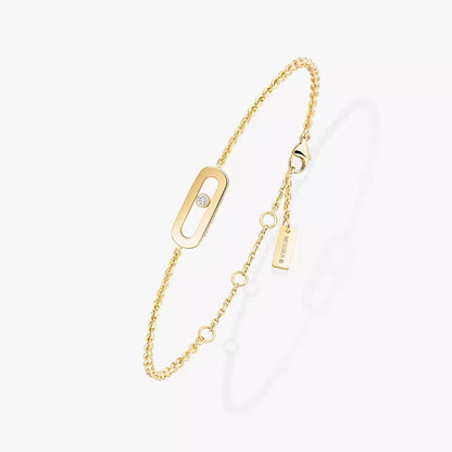 [Am Jewelry]Move Uno Diamond Bracelet