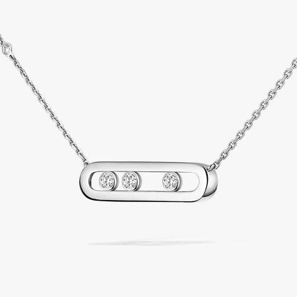[Am Jewelry] Baby Move Gold Diamond Necklace