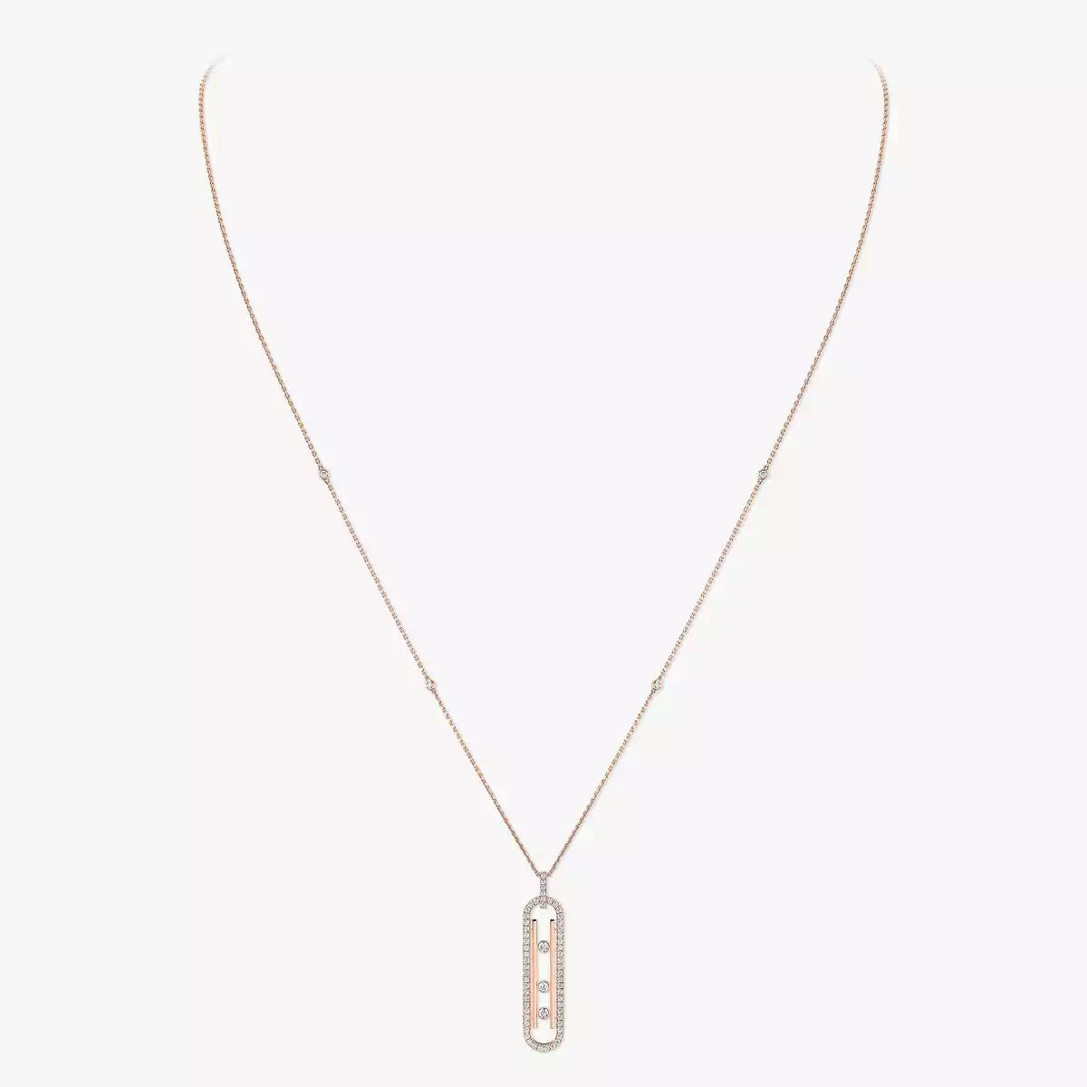 [Am Jewelry]Diamond Necklace Move 10Th