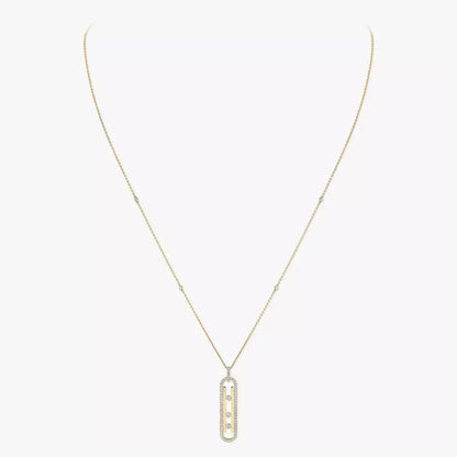 [Am Jewelry]Diamond Necklace Move 10Th