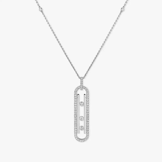 [Am Jewelry]Diamond Necklace Move 10Th