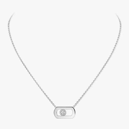 [Am Jewelry]So Move Diamond Necklace in Gold