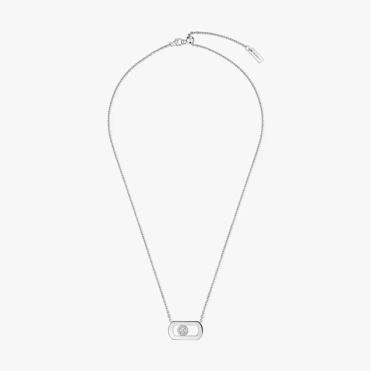 [Am Jewelry]So Move Diamond Necklace in Gold