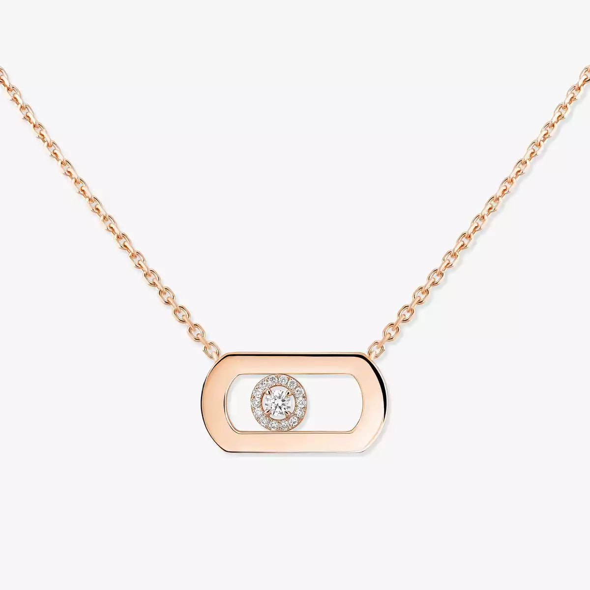 [Am Jewelry]So Move Diamond Necklace in Gold