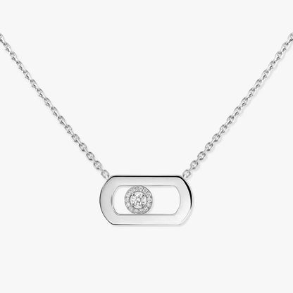 [Am Jewelry]So Move Diamond Necklace in Gold