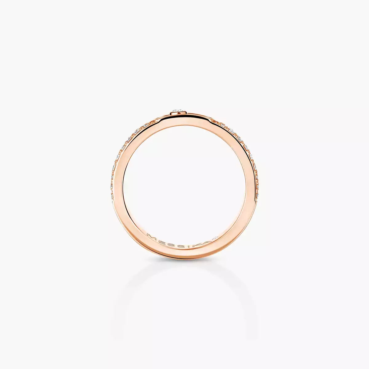 [Am Jewelry]Move Joaillerie Pave_ Diamond Wedding Ring