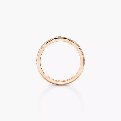 [Am Jewelry]Move Joaillerie Pave_ Diamond Wedding Ring