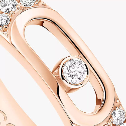 [Am Jewelry]Move Joaillerie Pave_ Diamond Wedding Ring