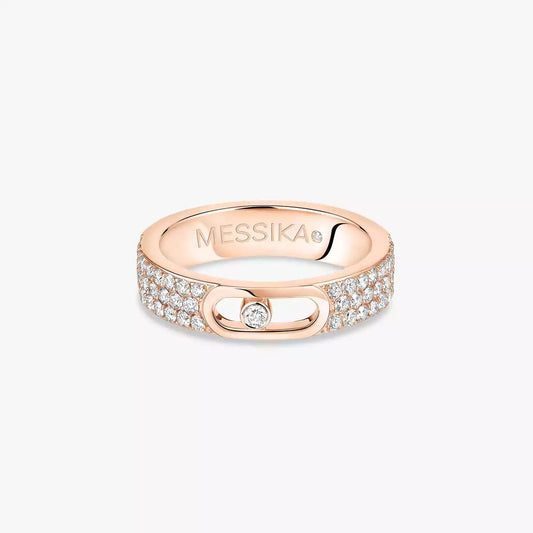 [Am Jewelry]Move Joaillerie Pave_ Diamond Wedding Ring