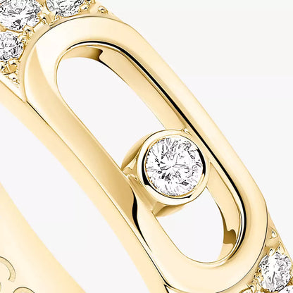 [Am Jewelry]Move Joaillerie Pave_ Diamond Wedding Ring