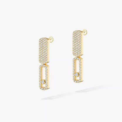 [Am Jewelry]Imperial Move SM Diamond Earrings