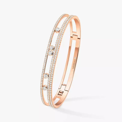 [Am Jewelry]Move Romane pavé bangle