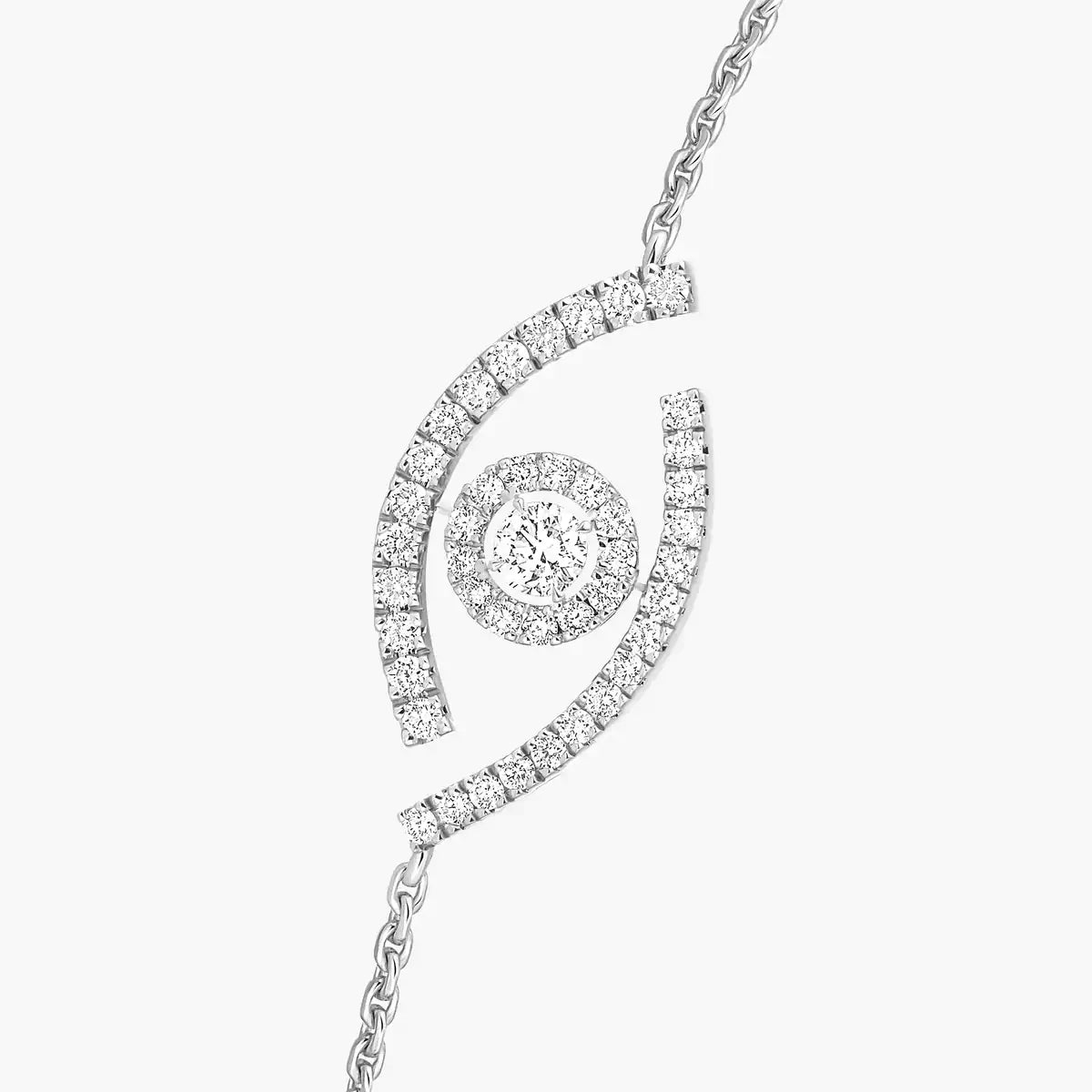 [Am Jewelry]Lucky Eye Pave-Set Diamond Bracelet