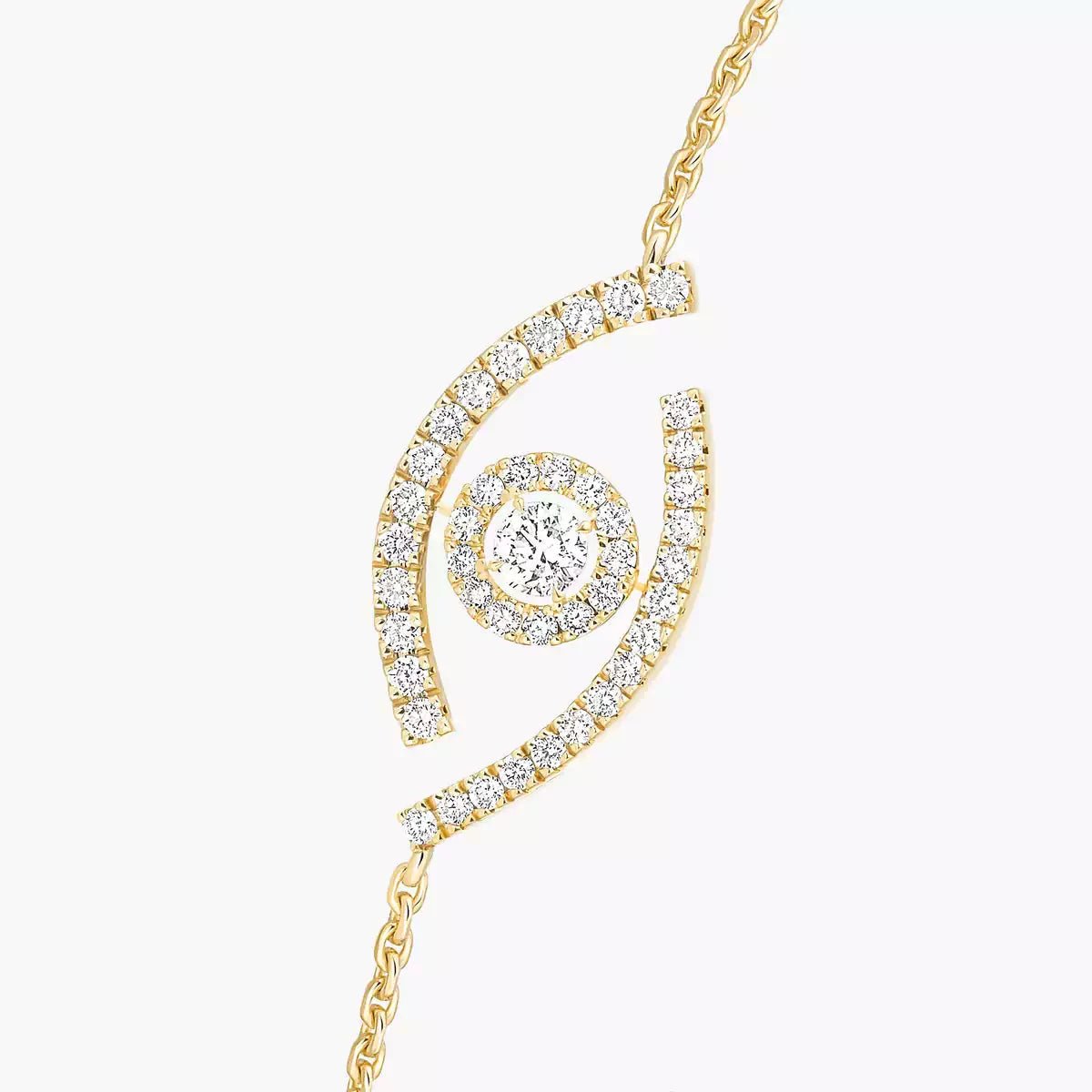[Am Jewelry]Lucky Eye Pave-Set Diamond Bracelet