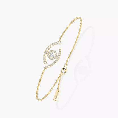 [Am Jewelry]Lucky Eye Pave-Set Diamond Bracelet